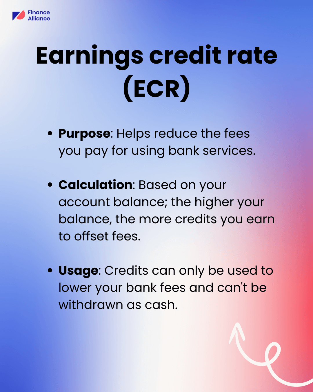 Earnings credit rate (ECR)