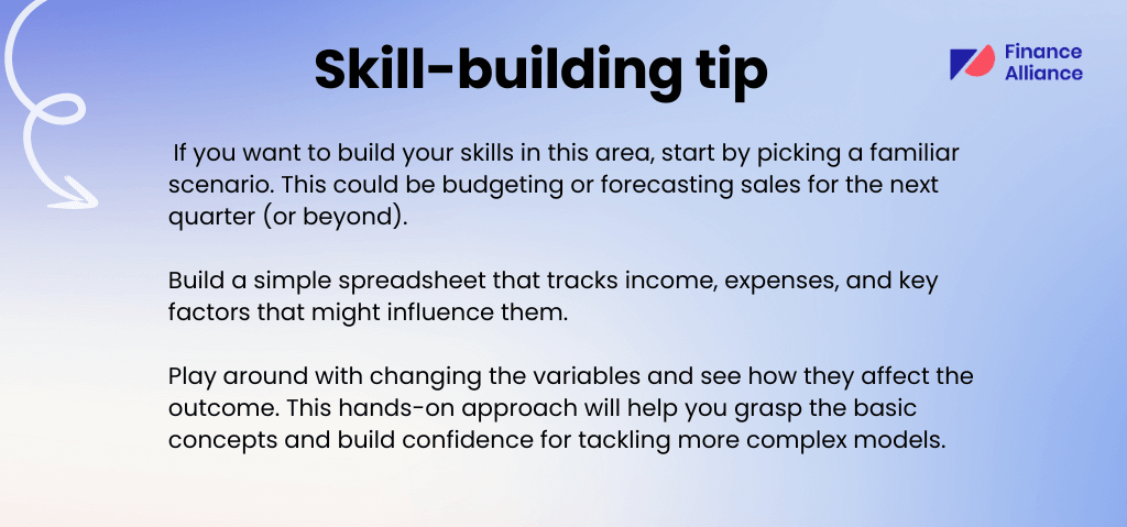 Skill building tip FP&A
