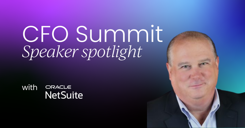 CFO Summit Speaker Spotlight with Tom Kelly