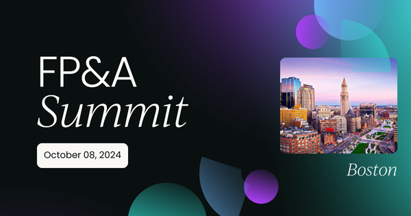 FP&A Summit Boston October 2024 | OnDemand